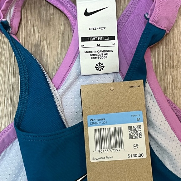 Nike tennis dress medium women 🎾 nwt - Picture 4 of 6